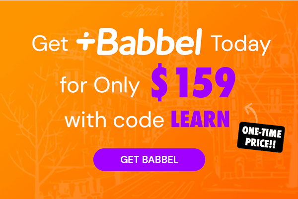 Babbel Language Learning: Lifetime Subscription (All Languages)