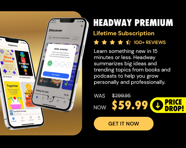 Headway Premium: Lifetime Subscription