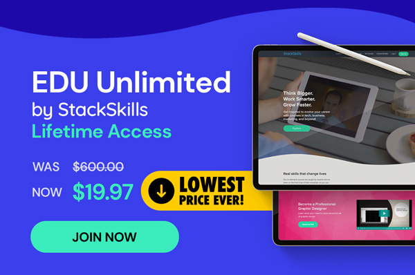 EDU Unlimited by StackSkills: Lifetime Access