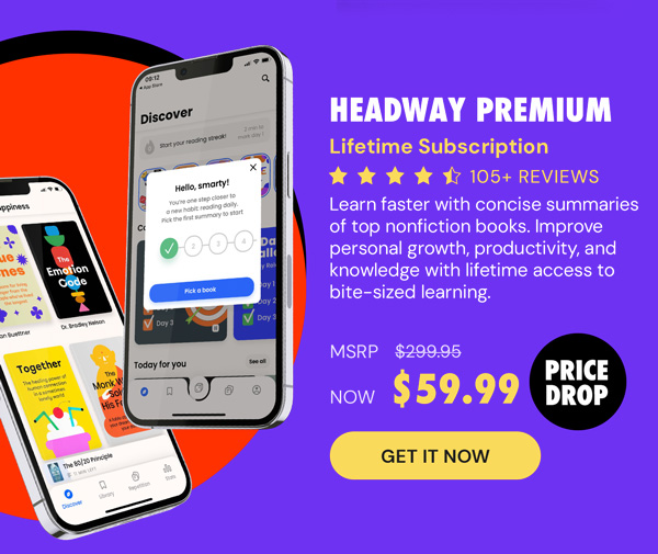 Headway Premium: Lifetime Subscription