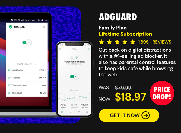 AdGuard Family Plan: Lifetime Subscription