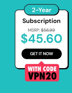 SurfShark VPN Starter Plan: 2-Yr Subscription