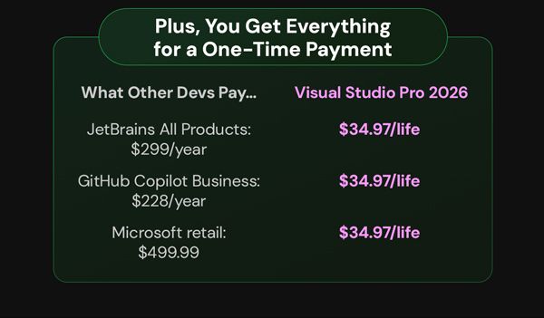 Microsoft Visual Studio Professional 2026