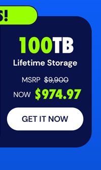Internxt Cloud Storage Lifetime Subscription: 100TB Plan