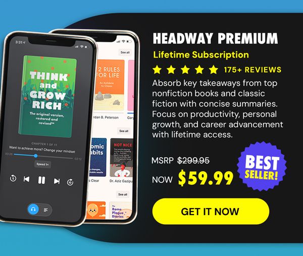 Headway Premium: Lifetime Subscription
