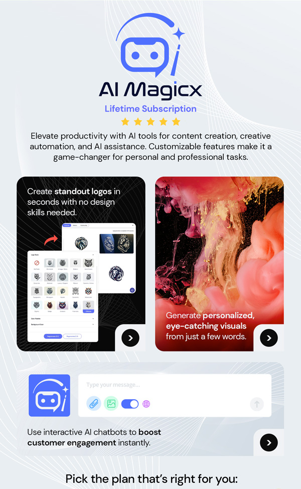 AI Magicx Lifetime Subscription