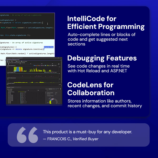 Microsoft Visual Studio Professional 2022 for Windows