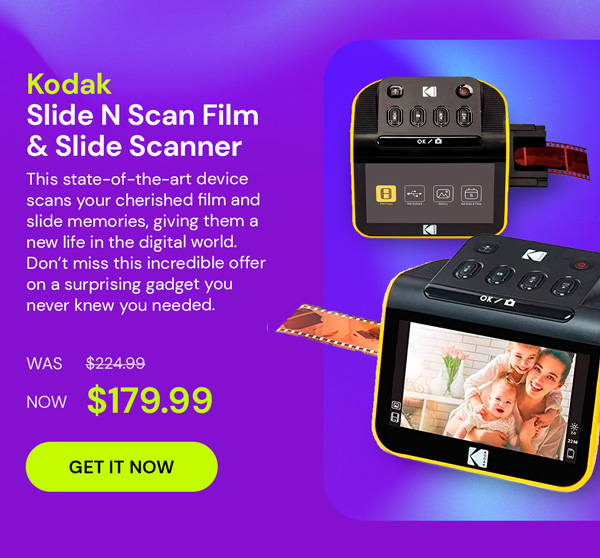 Kodak Slide N Scan Film & Slide Scanner