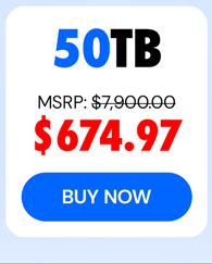 Internxt Cloud Storage Lifetime Subscription: 50TB Plan