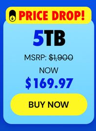 Internxt Cloud Storage: Lifetime Subscription (5TB Plan)