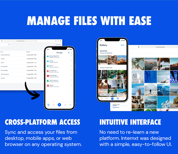 Internxt Cloud Storage Lifetime Subscription: 2TB - 10TB - 5TB Plans