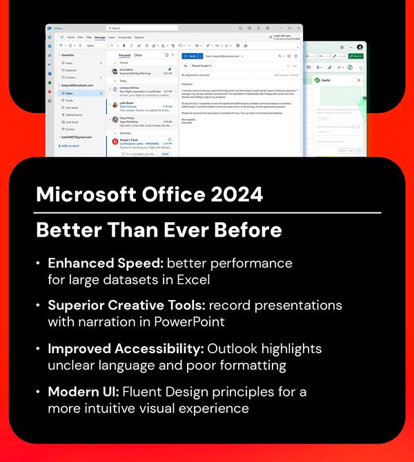 Microsoft Office 2024 Home & Business + Windows 11 Pro Bundle