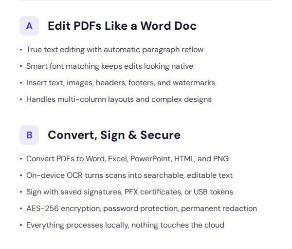 IndyPDF Editor & Converter: Lifetime Subscription