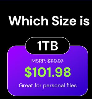 FileLu Cloud Storage Premium Plan: Lifetime Subscription (1TB-8TB)