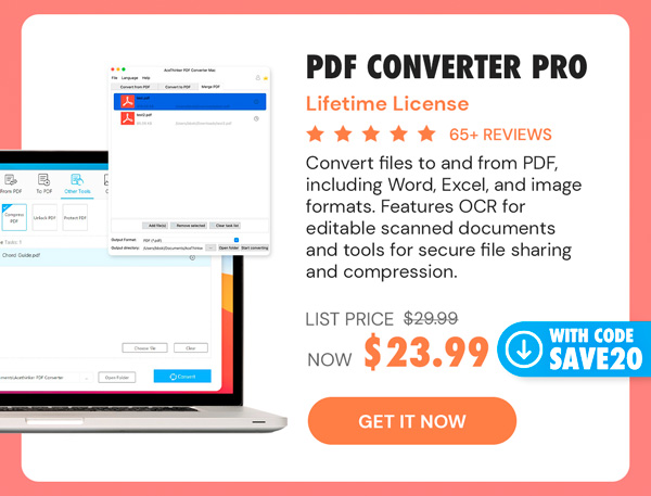PDF Converter Pro: Lifetime License