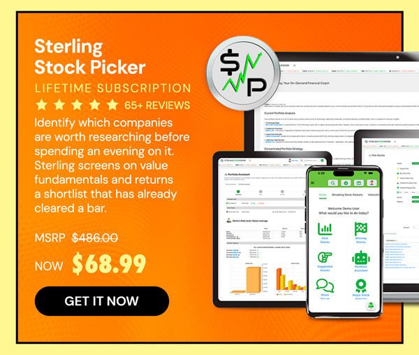 Sterling Stock Picker Lifetime Subscription