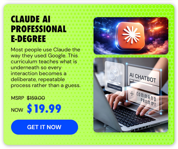 Claude AI Professional E-Degree