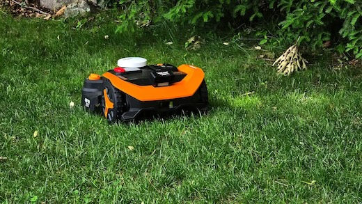 Wireless mowing. It’s a beautiful thing.