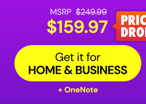 Microsoft Office 2024 Home & Business for Mac or PC Lifetime License