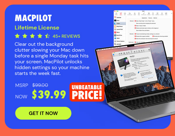 MacPilot Lifetime License