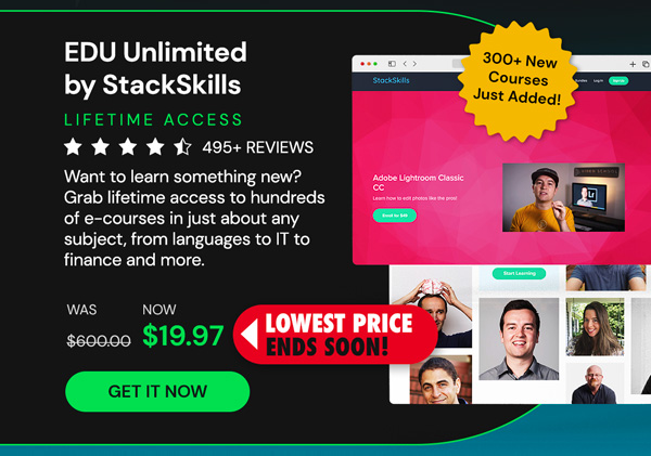 EDU Unlimited by StackSkills: Lifetime Access