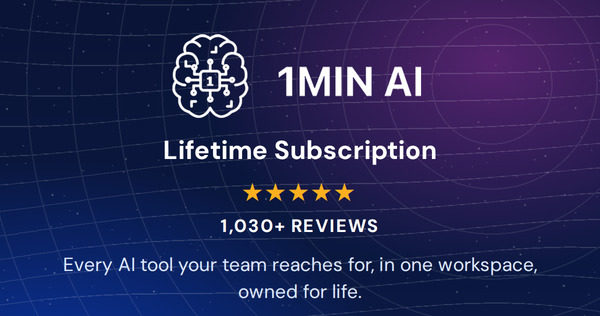 1minAI Pro Plan Lifetime Subscription