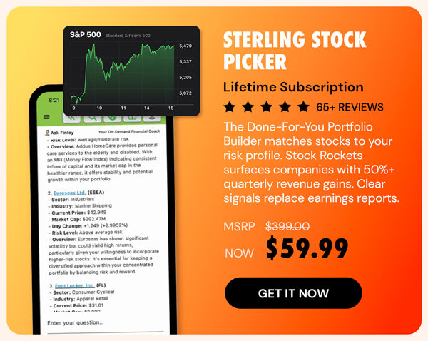 Sterling Stock Picker Lifetime Subscription
