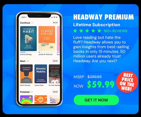 Headway Premium: Lifetime Subscription