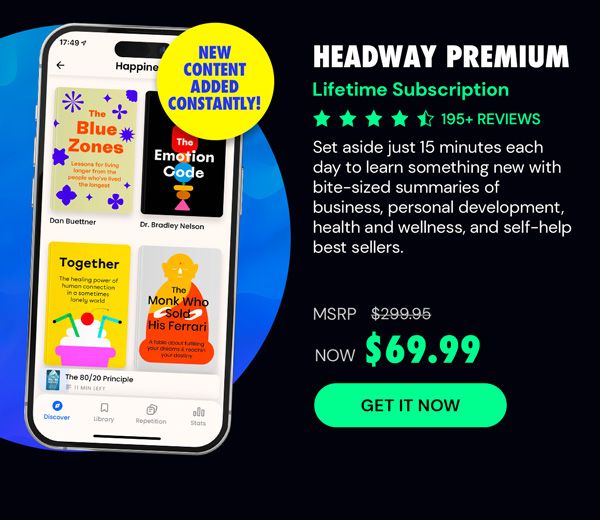 Headway Premium: Lifetime Subscription