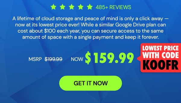 Koofr Cloud Storage: Lifetime Subscription (1TB)