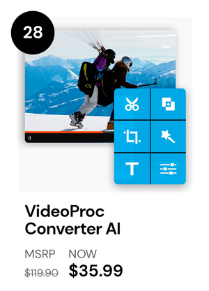 VideoProc Converter AI: Lifetime Family License (For Windows)