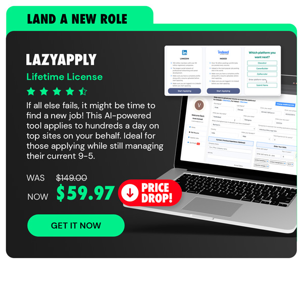 LazyApply Job Application Basic: Lifetime License