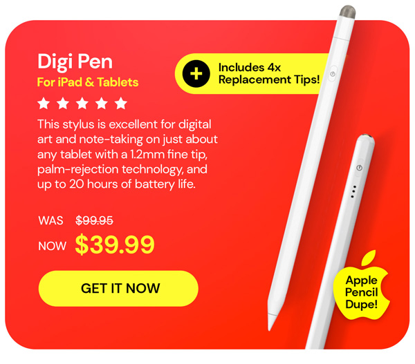 Digi Pen for iPad & Tablets