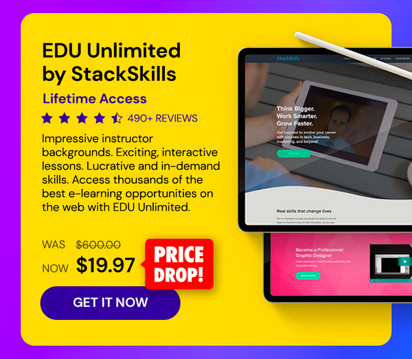 EDU Unlimited by StackSkills: Lifetime Access