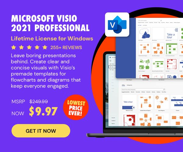 Microsoft Visio 2021 Professional: Lifetime License for Windows