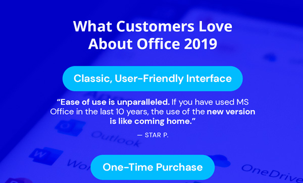 Microsoft Office 2019 for Windows or Mac | Lifetime License