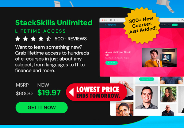 StackSkills Unlimited: Lifetime Access