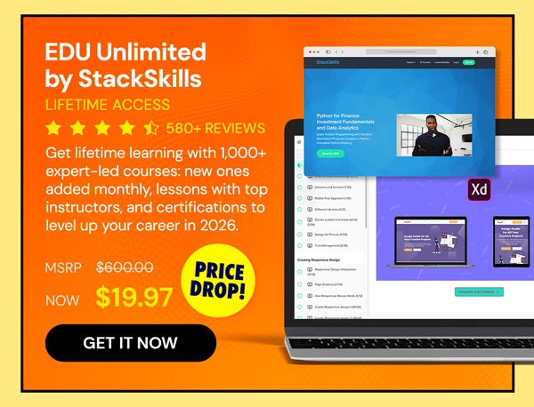 EDU Unlimited by StackSkills: Lifetime Access