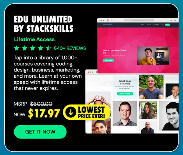 EDU Unlimited by StackSkills: Lifetime Access