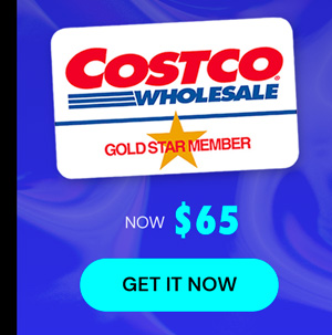 Costco 1-Year Gold Star Membership + $45 Digital Costco Shop Card