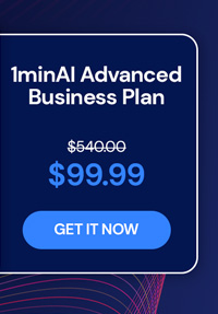 1minAI Advanced Business Plan Lifetime Subscription