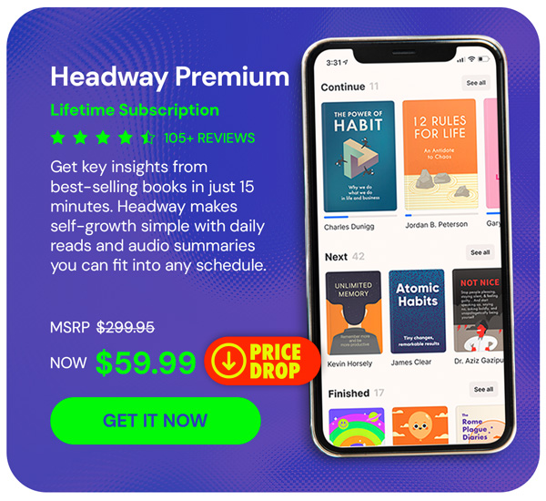 Headway Premium: Lifetime Subscription