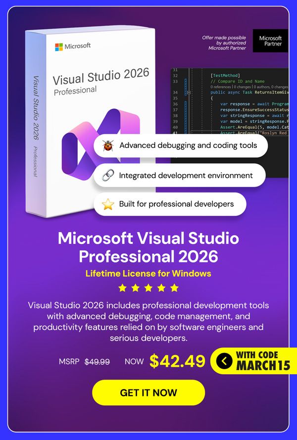 Microsoft Visual Studio Professional 2026