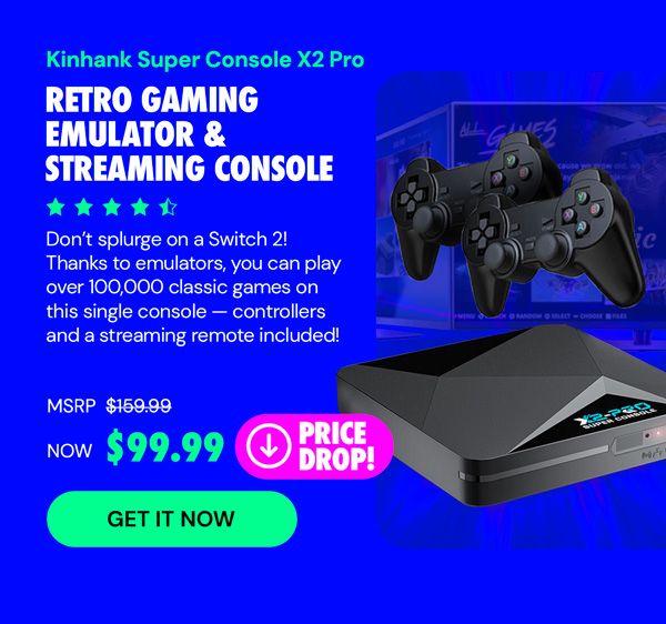 Kinhank Super Console X2 Pro Retro Gaming Emulator & Streaming Console