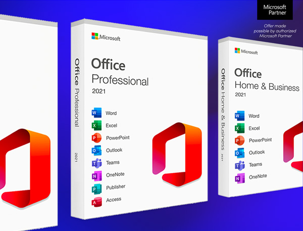 Microsoft Office Professional 2021 for Windows: Lifetime License (Non Binding)