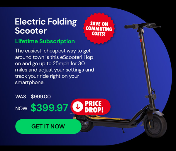 Electric Folding Scooter - 500W