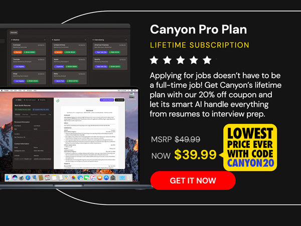 Canyon Pro Plan: Lifetime Subscription