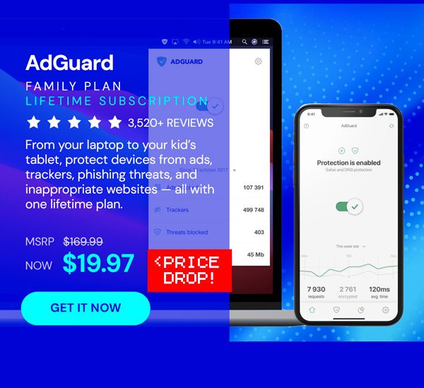 AdGuard Family Plan: Lifetime Subscription