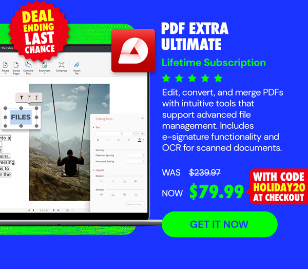 PDF Extra Ultimate: Lifetime Subscription