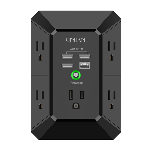 USB Wall Surge Protector